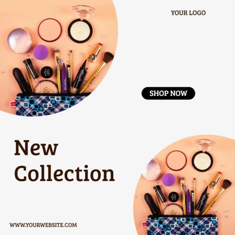Minimalist Circles Instagram Post Design Template