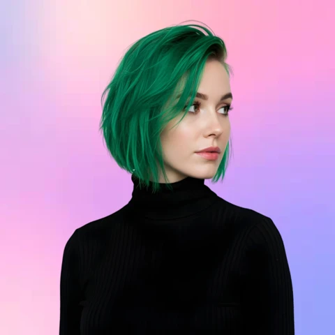 Plantilla de diseño de tintes de moda para una estética moderna