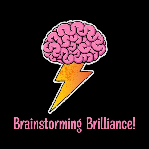 Brainstorming Brilliance Design Template for Creative Projects
