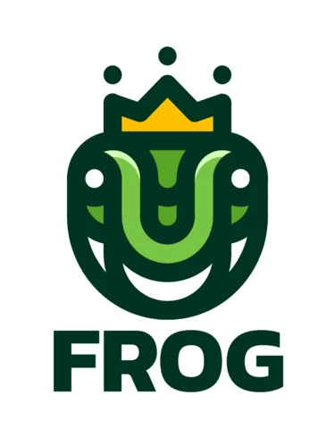 Frog King Logo Design Template