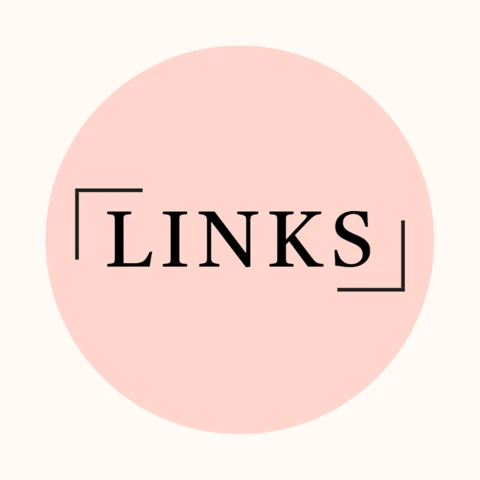 Links Minimalist Instagram Story Highlight Cover Design Template