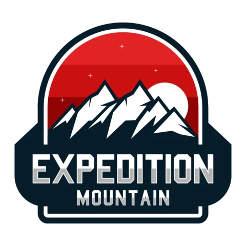 Logo della spedizione in montagna