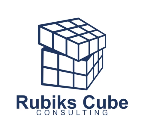 Rubik Cube Logo Design Template
