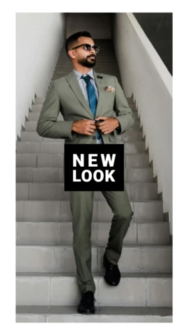 Modelo de design moderno e minimalista de postagem de história do Instagram para moda masculina