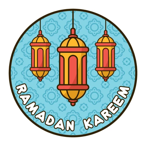 Szablon projektu banera Ramadan kareem