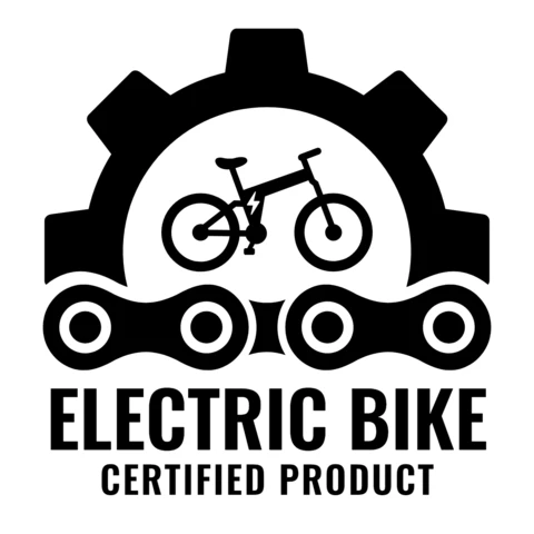 Certified Electric Bike Logo Design Template