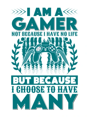 Retro Gamer Design Template for Customizable Apparel and Merchandise
