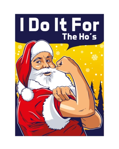 Eu faço isso para o modelo de design de camiseta do Papai Noel