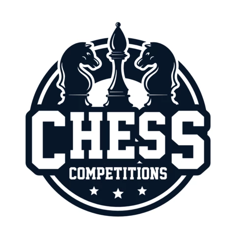 Chess Competition Logo Design Template