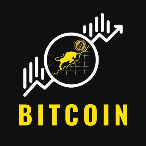 Bitcoin Cryptocurrency T-Shirt Design Template