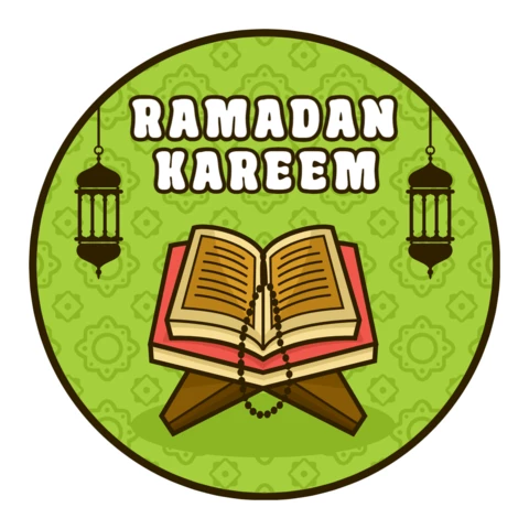 Szablon projektu banera Ramadan kareem