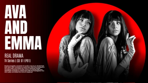 Red And White Drama TV Series Youtube Thumbnail Design