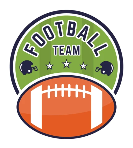 Football Team Logo Design Template