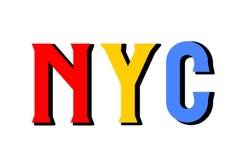 NYC Typography T-Shirt Design Template