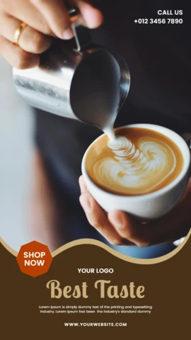 Best Taste Social Media Post Design Template