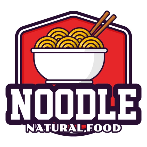 Noodle Logo Design Template