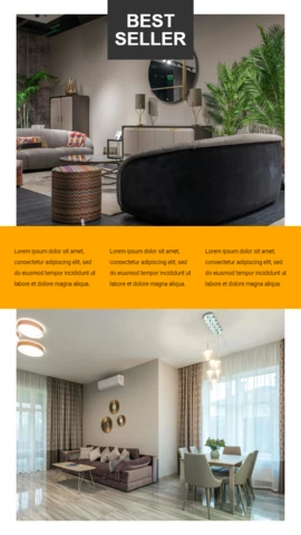 Moderno collage distintivo youtube breve modello di design post