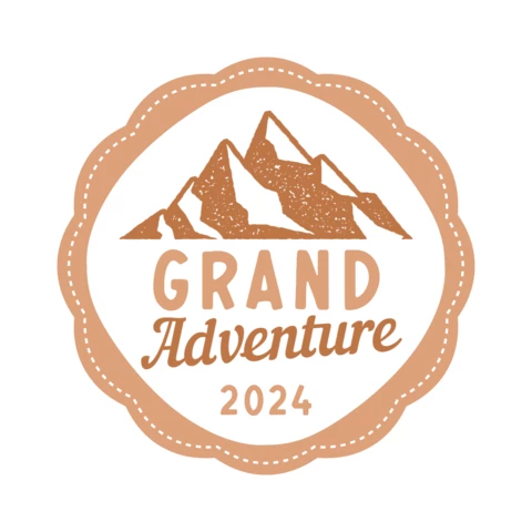 Grand Adventure Badge Template Design