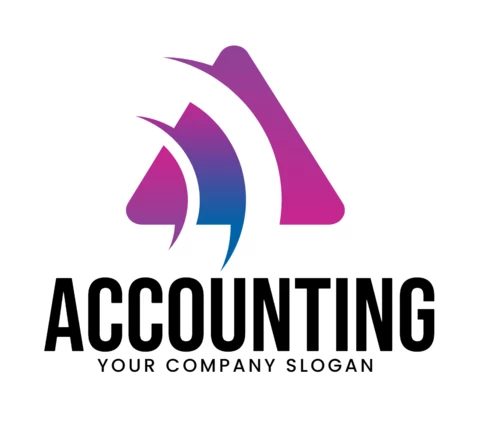 Gradient Accounting Finance Logo Design Template