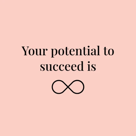 Sleek Success Quote Instagram Post Design Template