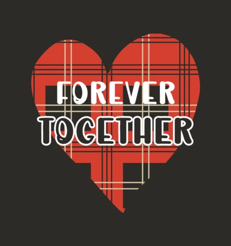 Valentines Day Heart T-shirt Template Design
