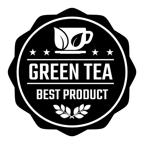 Miglior modello di logo per il tè verde