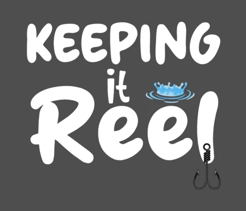 Modèle de t-shirt de pêche Keeping it reel