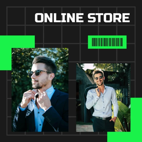 Online Store Ad Instagram Post Template