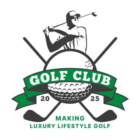 Golf Club Logo Design Template