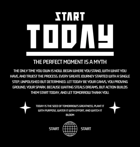 Motivational Quote Template Design for Posters with Bold Typography