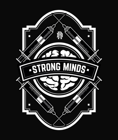 Strong Minds T-Shirt Design Template