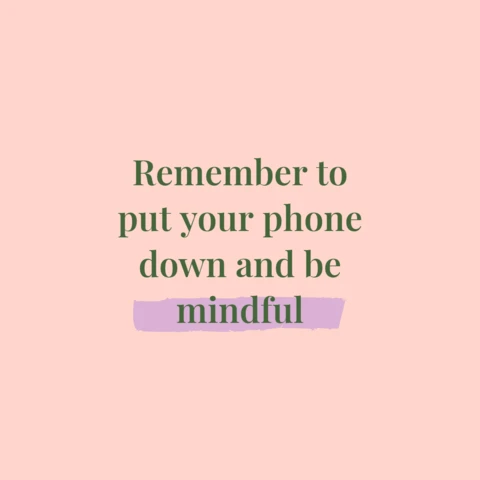 Mindfulness y enfoque cita motivacional instagram post plantilla de diseño