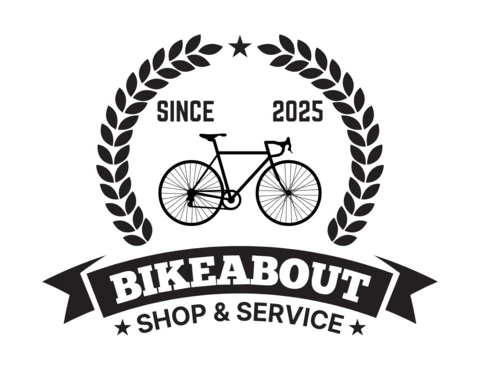 Bike Shop and Service Logo Design Template