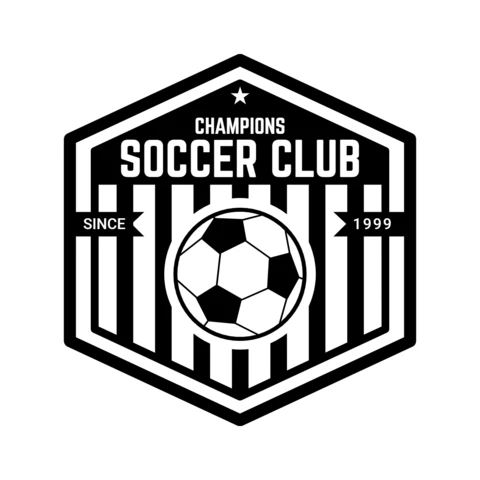 Soccer Club Championship Sports Logo Design Template