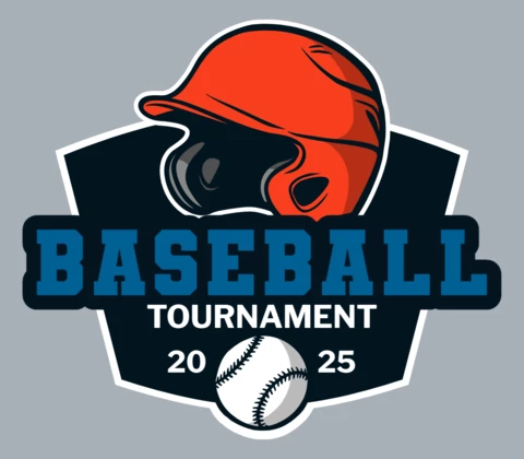 Baseball Badge Logo Design Template