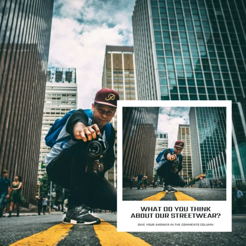 Streetwear Collage Social Media Post Design Template