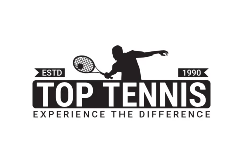 Najlepszy szablon projektu logo sportowego turnieju tenisowego