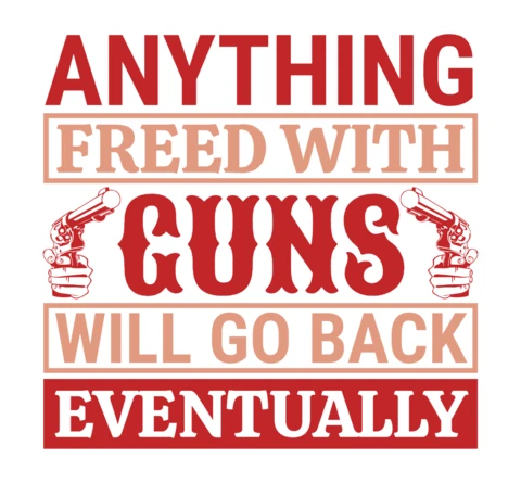 Modèle de typographie vintage de style western avec armes à feu