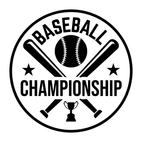 Baseball Championship Logo Design Template