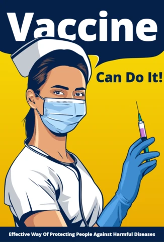 Nurse Rosie The Riveter Parody Poster Template