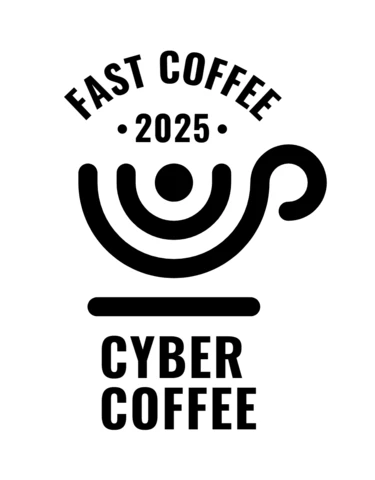 Cybercafe Coffee Logo Design Template