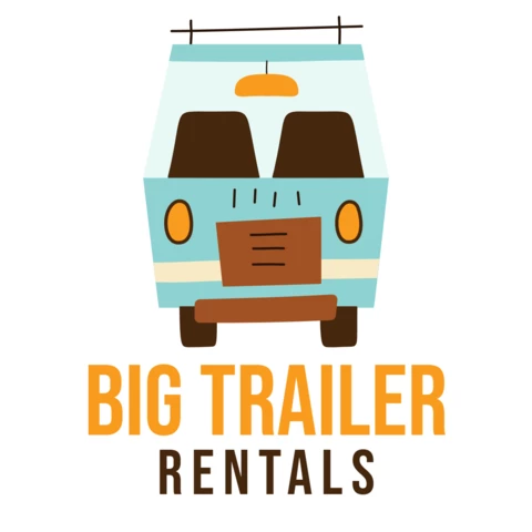 RV Trailer Rentals Logo Template Design