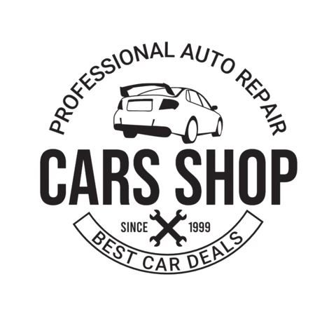 Autowerkstatt Logo Design Vorlage