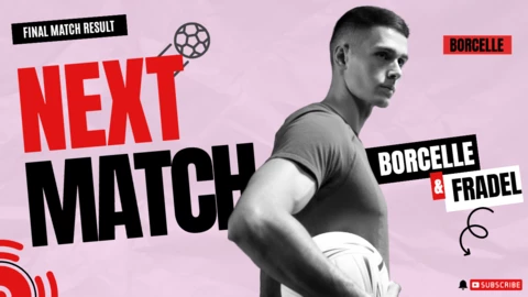 Red and Black Sportive Next Match YouTube Thumbnail