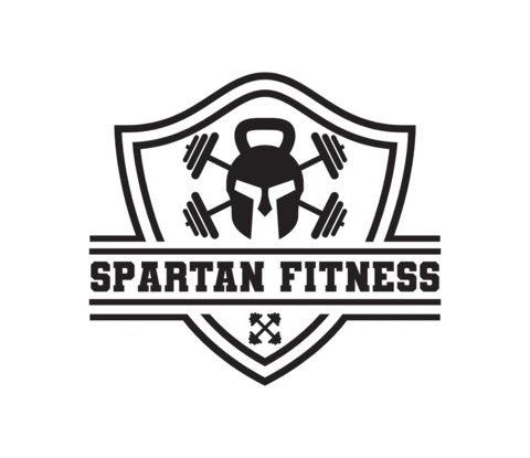 Spartan Fitness Gym Logo Design Template