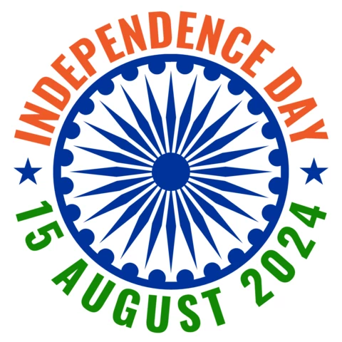 Independence Day Of India Logo Design Template