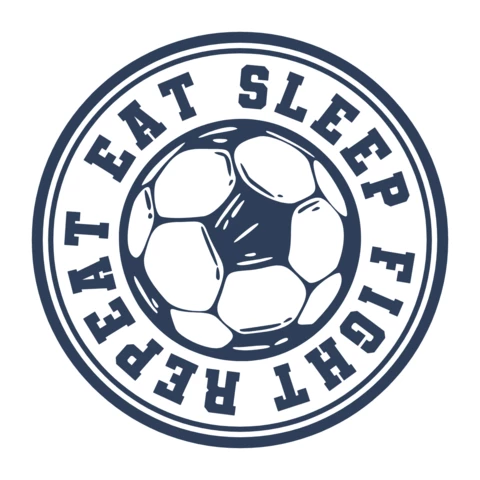 Soccer Vintage Logo Design Template