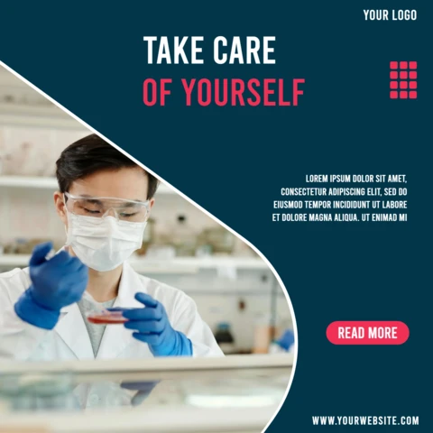 Modern Simple Commercial Instagram Post Design Template