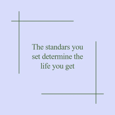 Set Standards for Success Instagram Post Design Template