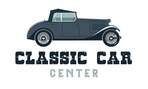 Classic Car Center Logo Template Design